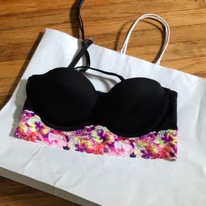 PINK Bustier Bra 34b